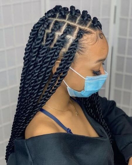 medium senegalese twist