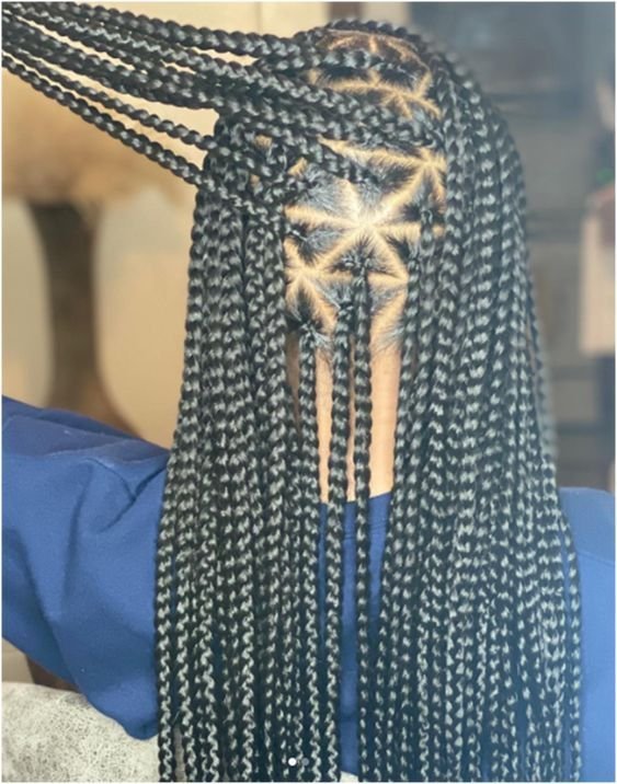 medium triangle Braids