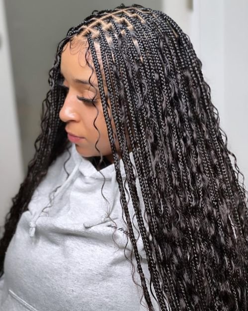 Small boho braids